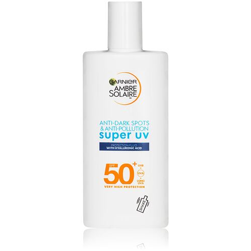 Soin solaire visage Garnier Ambre Solaire Super UV Protection Fluid SPF50+ 40 ml