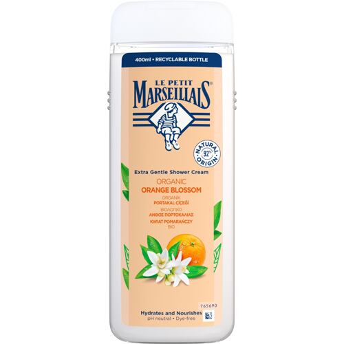 Crème de douche Le Petit Marseillais Extra Gentle Shower Cream Organic Orange Blossom 400 ml