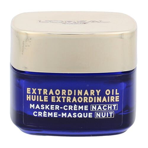 Crème de nuit L'Oréal Paris Extraordinary Oil Night Cream Mask 50 ml boîte endommagée