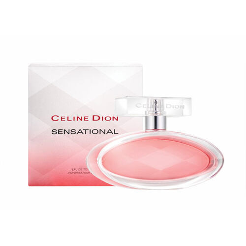 Eau de toilette Céline Dion Sensational 15 ml boîte endommagée