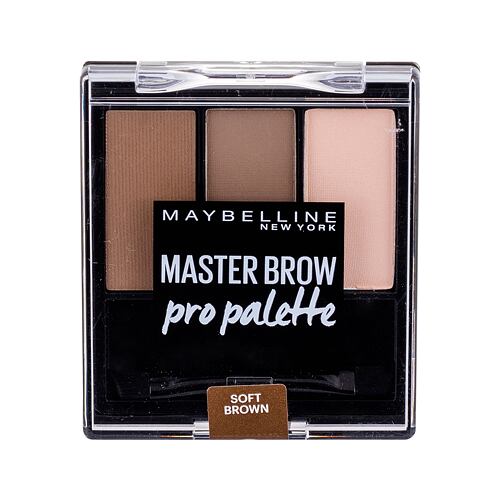 Kit et palette sourcils Maybelline Master Brow Pro Palette 6 g Soft Brown