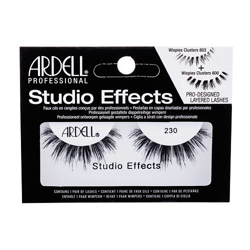 Faux cils Ardell Studio Effects 230 Wispies 1 St. Black