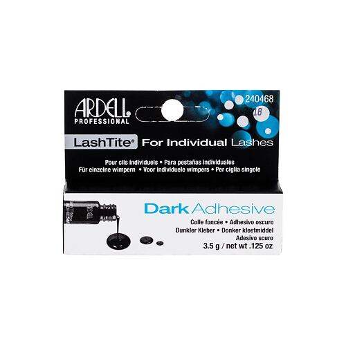 Falsche Wimpern Ardell LashTite Dark Adhesive 3,5 g Beschädigte Schachtel