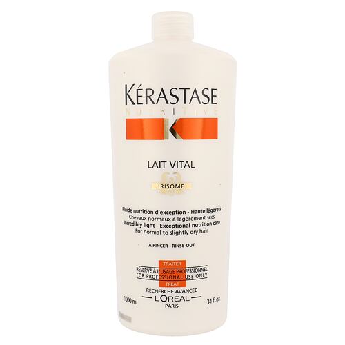  Après-shampooing Kérastase Nutritive Lait Vital Irisome 1000 ml flacon endommagé