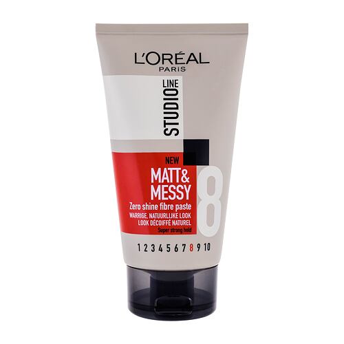 Crème pour cheveux L'Oréal Paris Studio Line Matt & Messy 150 ml