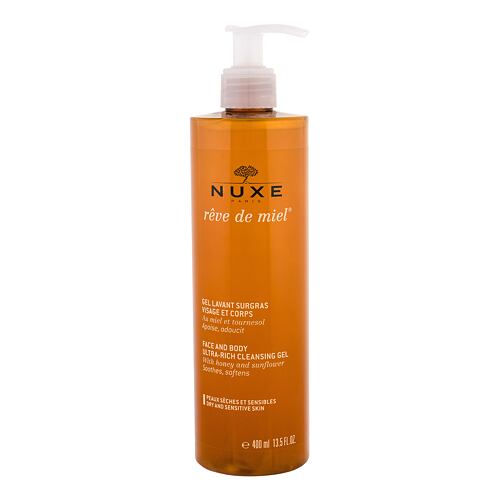 Duschgel NUXE Rêve de Miel® Face And Body Ultra-Rich Cleansing Gel 400 ml