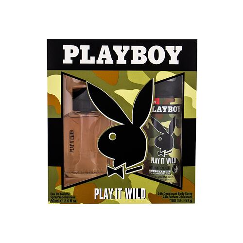 Eau de Toilette Playboy Play It Wild 60 ml Sets