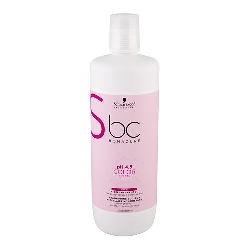 Shampooing Schwarzkopf Professional BC Bonacure pH 4.5 Color Freeze Rich Micellar 1000 ml