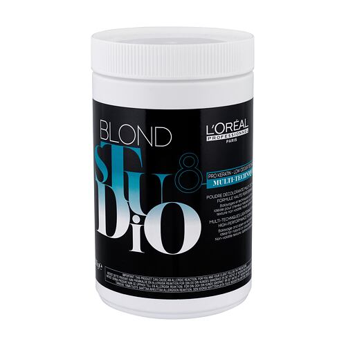 Haarfarbe  L'Oréal Professionnel Blond Studio Multi-Techniques Powder 500 g Beschädigtes Flakon
