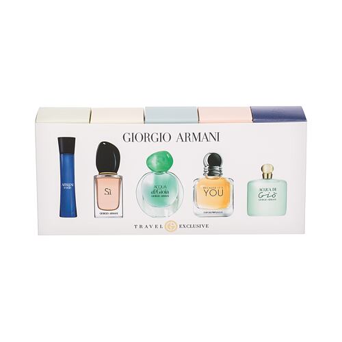 Eau de parfum Giorgio Armani Mini Set 27 ml boîte endommagée Sets