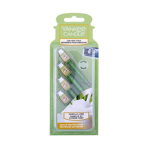 Autoduft Yankee Candle Vanilla Lime Vent Stick 4 St.
