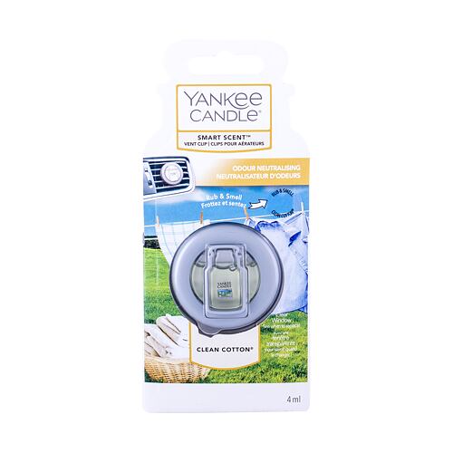 Autoduft Yankee Candle Clean Cotton 4 ml