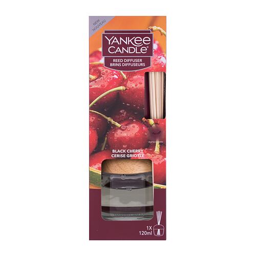 Spray d'intérieur et diffuseur Yankee Candle Black Cherry 120 ml boîte endommagée