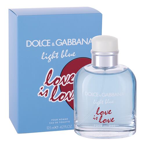 Eau de Toilette Dolce&Gabbana Light Blue Love Is Love 125 ml Beschädigte Schachtel