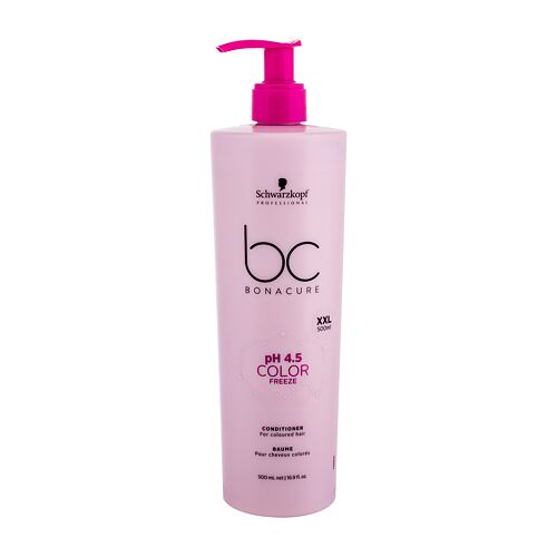  Après-shampooing Schwarzkopf Professional BC Bonacure pH 4.5 Color Freeze 500 ml