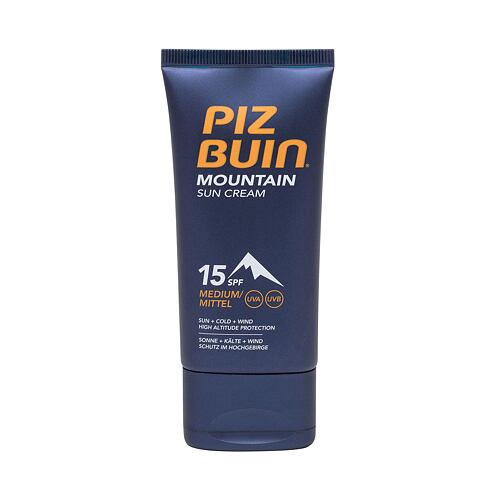 Soin solaire visage PIZ BUIN Mountain SPF15 50 ml boîte endommagée
