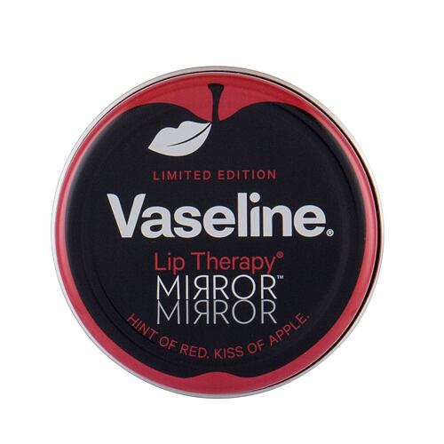 Lippenbalsam Vaseline Lip Therapy Mirror 20 g Hint Of Red, Kiss Of Apple Beschädigte Verpackung