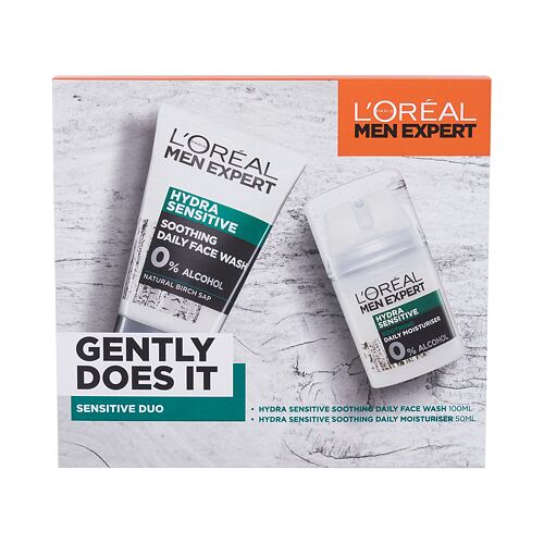 Tagescreme L'Oréal Paris Men Expert Gently Does It 50 ml Beschädigte Schachtel Sets