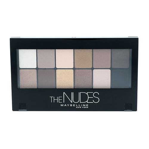 Fard à paupières Maybelline The Nudes Eyeshadow Palette 9,6 g boîte endommagée