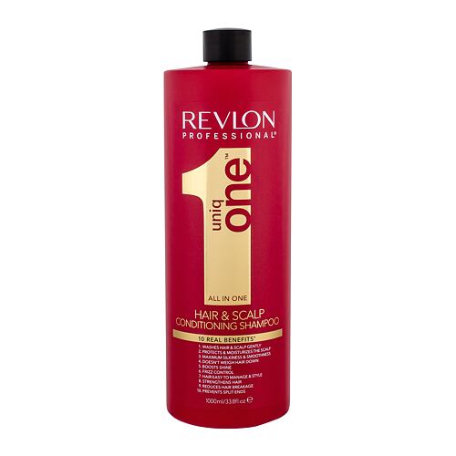 Shampooing Revlon Professional Uniq One 1000 ml emballage endommagé