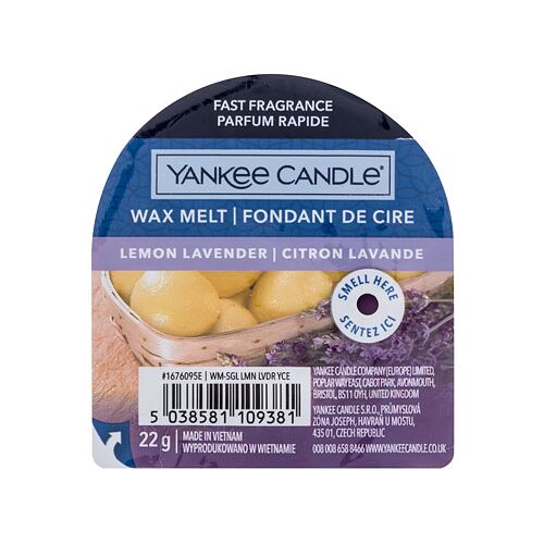 Fondant de cire Yankee Candle Lemon Lavender 22 g