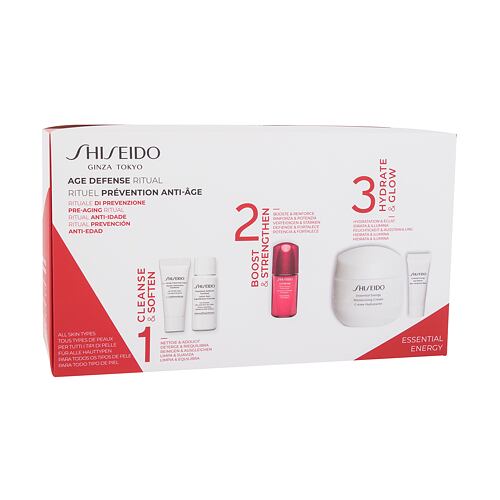 Tagescreme Shiseido Essential Energy Moisturizing Cream 50 ml Beschädigte Schachtel Sets