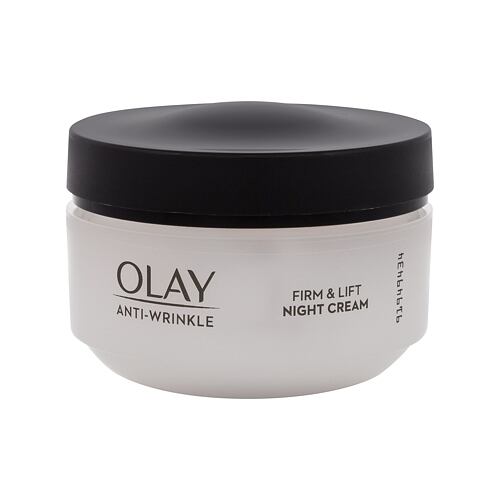 Crème de nuit Olay Anti-Wrinkle Firm & Lift Night Cream 50 ml boîte endommagée