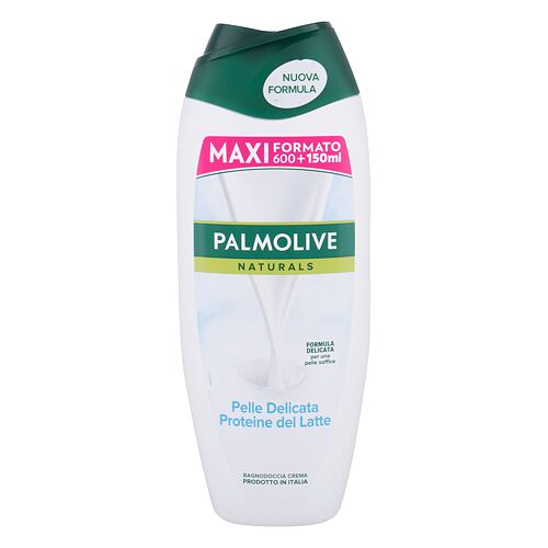 Crème de douche Palmolive Naturals Mild & Sensitive 750 ml flacon endommagé