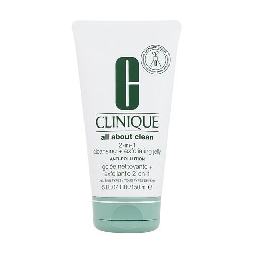 Reinigungsgel Clinique All About Clean 2-IN-1 Cleansing + Exfoliating Jelly 150 ml