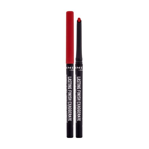 Crayon à lèvres Rimmel London Lasting Finish Exaggerate 0,35 g 024 Red Diva