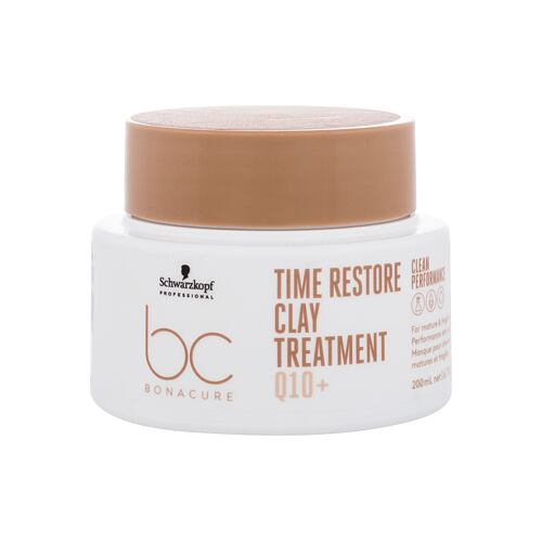 Haarmaske Schwarzkopf Professional BC Bonacure Q10+ Time Restore Clay Treatment 200 ml
