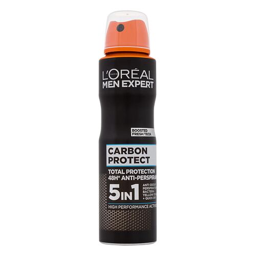 Antiperspirant L'Oréal Paris Men Expert Carbon Protect 5in1 150 ml