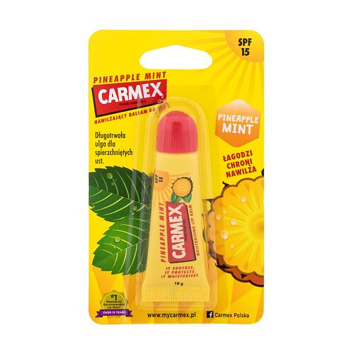 Baume à lèvres Carmex Pineapple Mint SPF15 10 g emballage endommagé