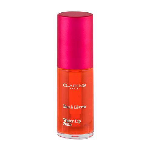Gloss Clarins Water Lip Stain 7 ml 01 Rose Water boîte endommagée