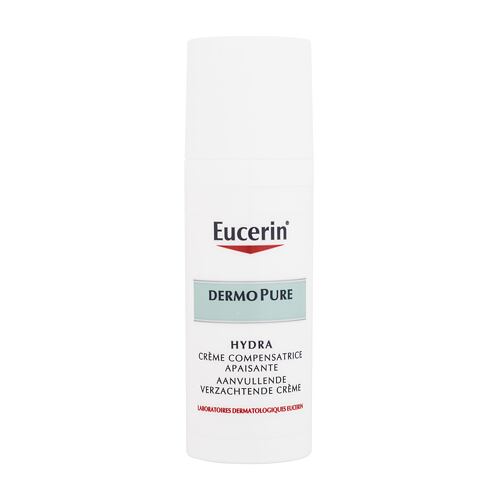 Crème de jour Eucerin DermoPure Hydra Adjunctive Soothing Cream 50 ml