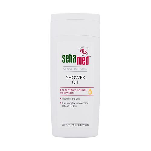 Huile de douche SebaMed Sensitive Skin Shower Oil 200 ml boîte endommagée