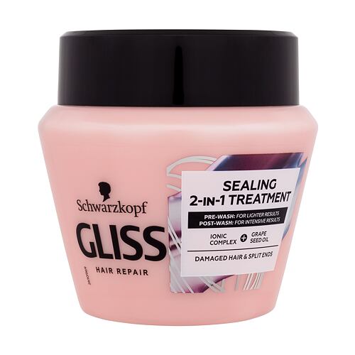 Masque cheveux Schwarzkopf Gliss Split Ends Miracle Sealing 2-In-1 Treatment 300 ml