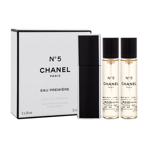 Eau de parfum Chanel No.5 Eau Premiere Twist and Spray 3x20 ml boîte endommagée