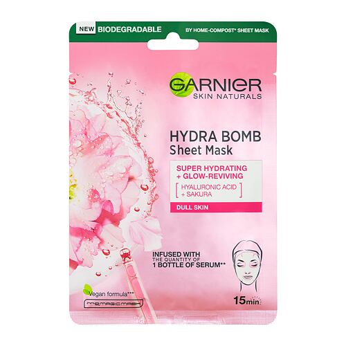 Gesichtsmaske Garnier Skin Naturals Hydra Bomb Sakura 1 St.