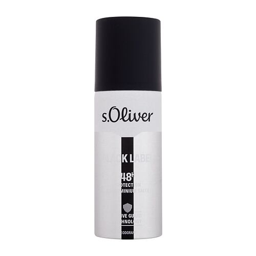 Deodorant s.Oliver Black Label 48H 150 ml