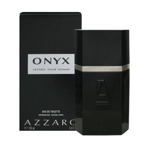 Eau de toilette Azzaro Onyx 100 ml boîte endommagée