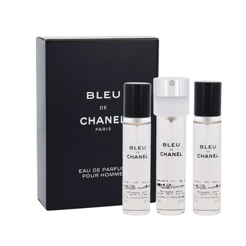 Eau de Parfum Chanel Bleu de Chanel Nachfüllung 3x 20 ml 60 ml