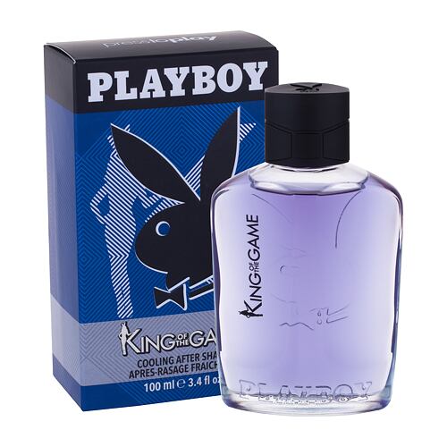 Lotion après-rasage Playboy King of the Game For Him 100 ml boîte endommagée