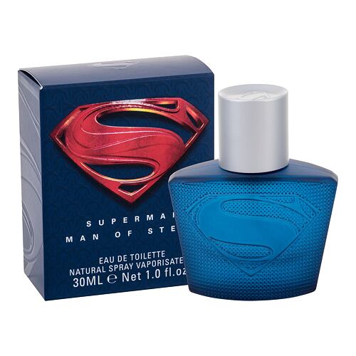 Eau de toilette DC Comics Superman Man of Steel 30 ml boîte endommagée