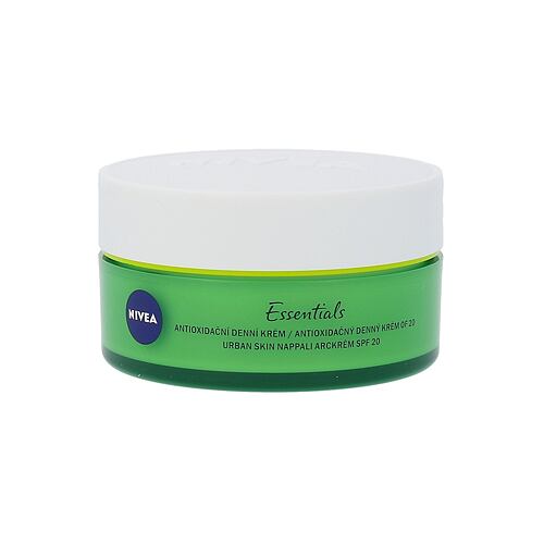 Crème de jour Nivea Essentials Urban Skin Defence SPF20 50 ml boîte endommagée