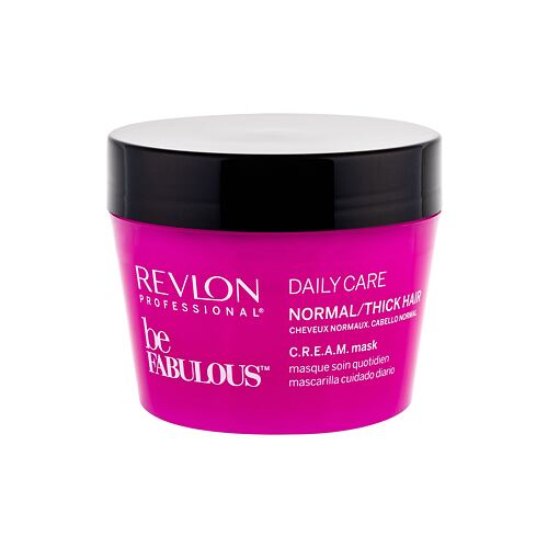 Haarmaske Revlon Professional Be Fabulous Daily Care Normal/Thick Hair 200 ml Beschädigte Schachtel