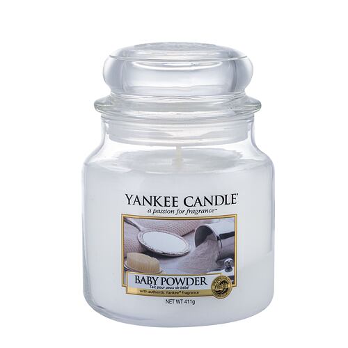 Bougie parfumée Yankee Candle Baby Powder 411 g