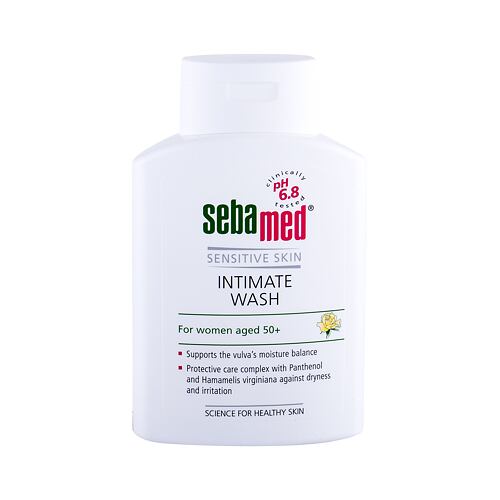 Hygiène intime SebaMed Sensitive Skin Intimate Wash Age 50+ 200 ml