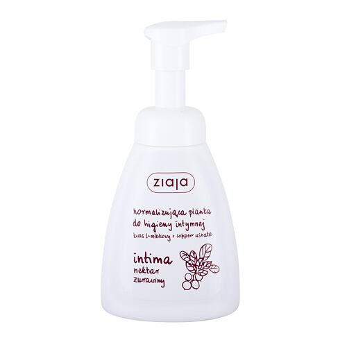 Hygiène intime Ziaja Intimate Foam Wash Cranberry Nectar 250 ml