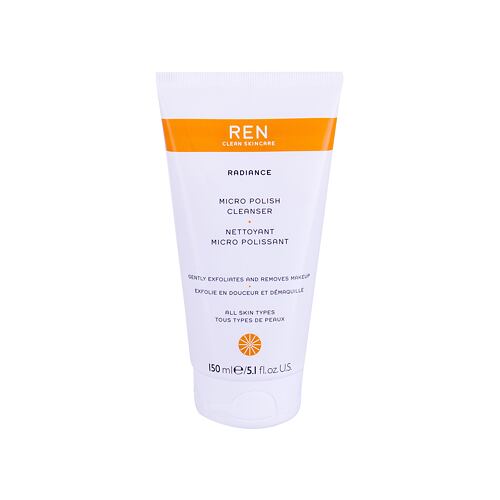 Gel nettoyant REN Clean Skincare Radiance Micro Polish 150 ml